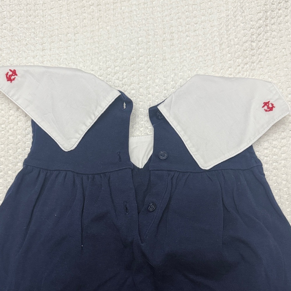 Ralph Lauren Navy and White Sailor Dress - Picture 4 of 5
